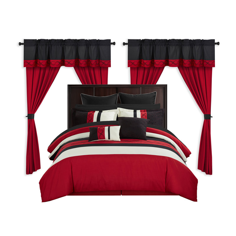 Red Barrel Studio Rossett 24 Piece BedInaBag Comforter Set & Reviews